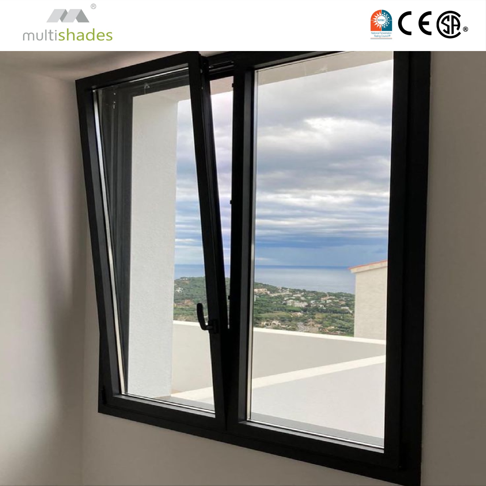 Coastal Aluminum Casement Window