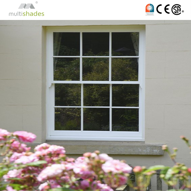 Aluminum Single and Double Hung Windows Low E Glass and Screen NFRC Compliant