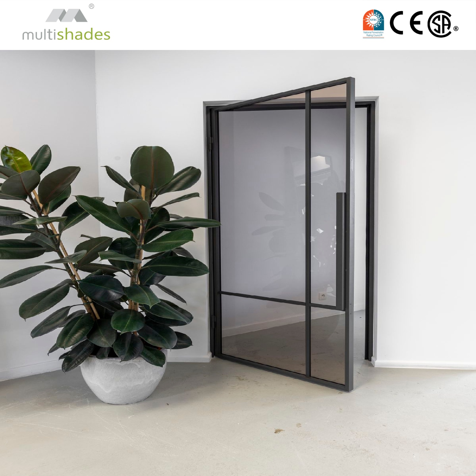 EPDM Sealed Casement Door High-rise Apartment Builds