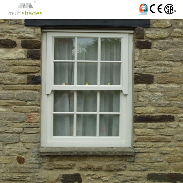 Aluminum Single and Double Hung Windows Low E Glass and Screen NFRC Compliant