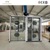 Modern Minimalist Thermal Break Sliding Doors NFRC Rated Energy Star Triple Pane Low E and Electric Operation for Coastal Homes