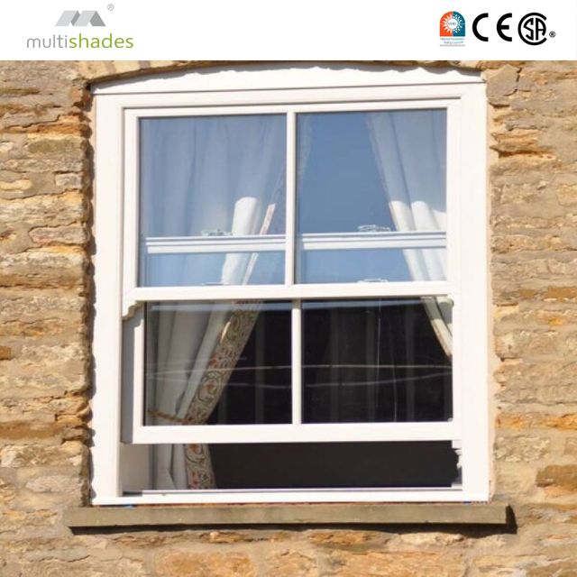 Aluminum Single and Double Hung Windows Low E Glass and Screen NFRC Compliant