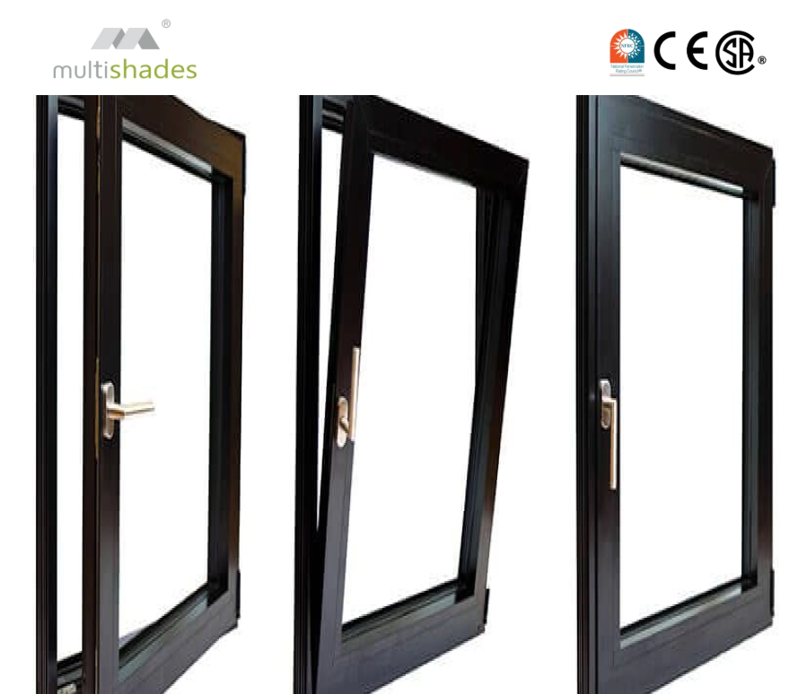 Thermally Broken Aluminum Casement Window Commercial Projects